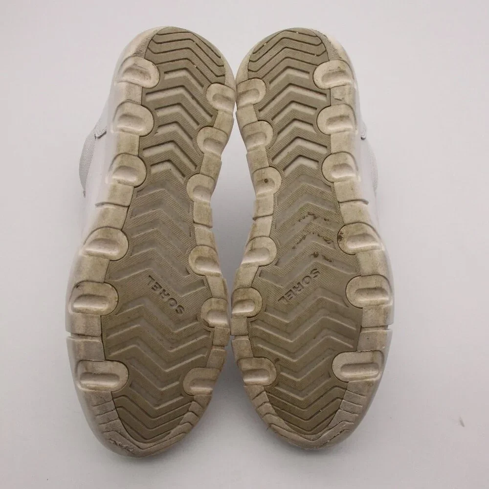 Sorel Explorer II Women's 9.5 Waterproof White Sneakers Mid Sneakers NL4884-100_7
